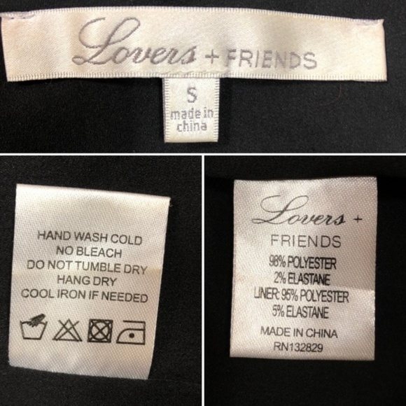 Lovers + Friends Black Open Back Flare Dress - Picture 7 of 7